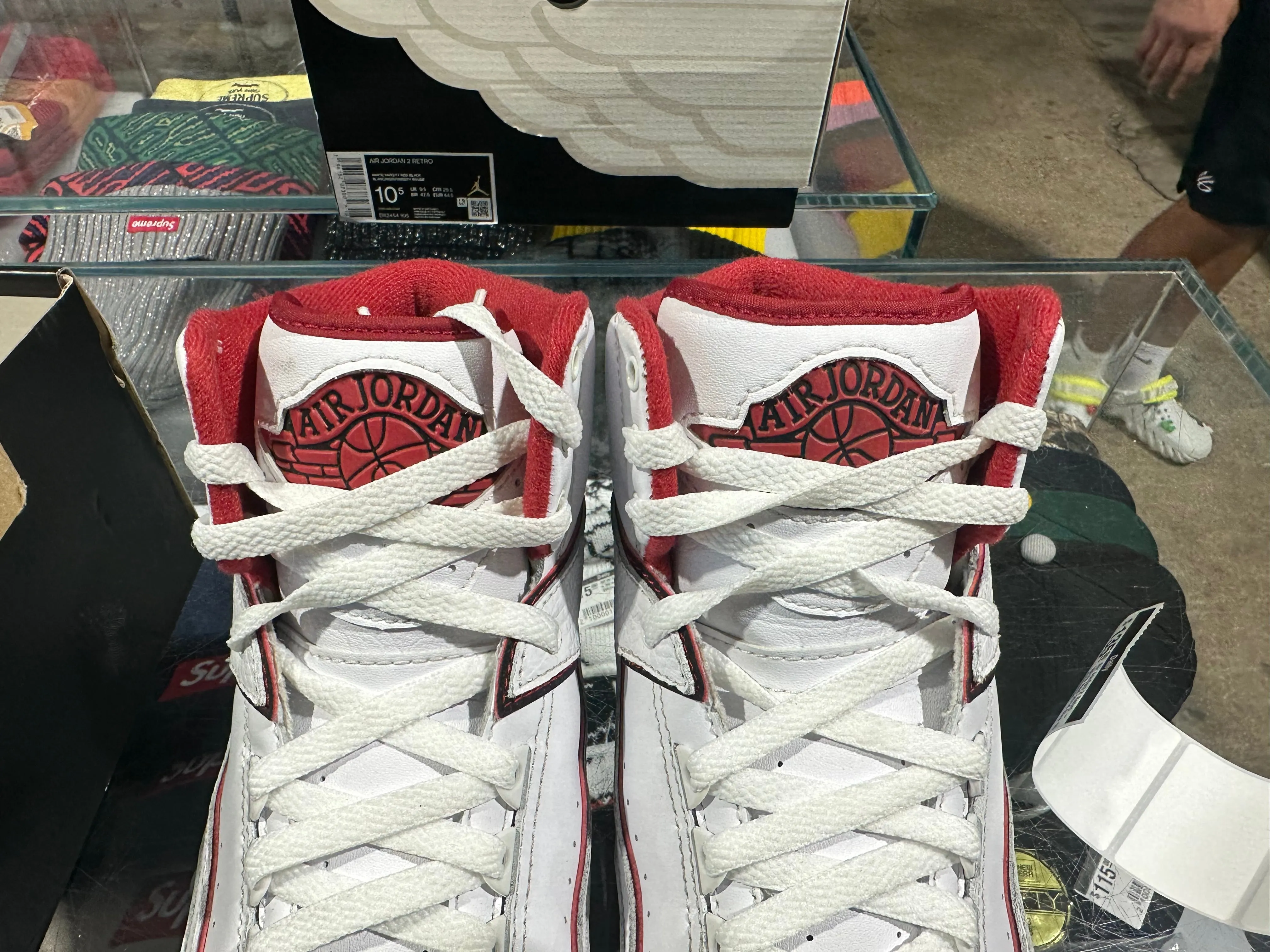 Air Jordan 2 Retro - White Red 2014 Size 10