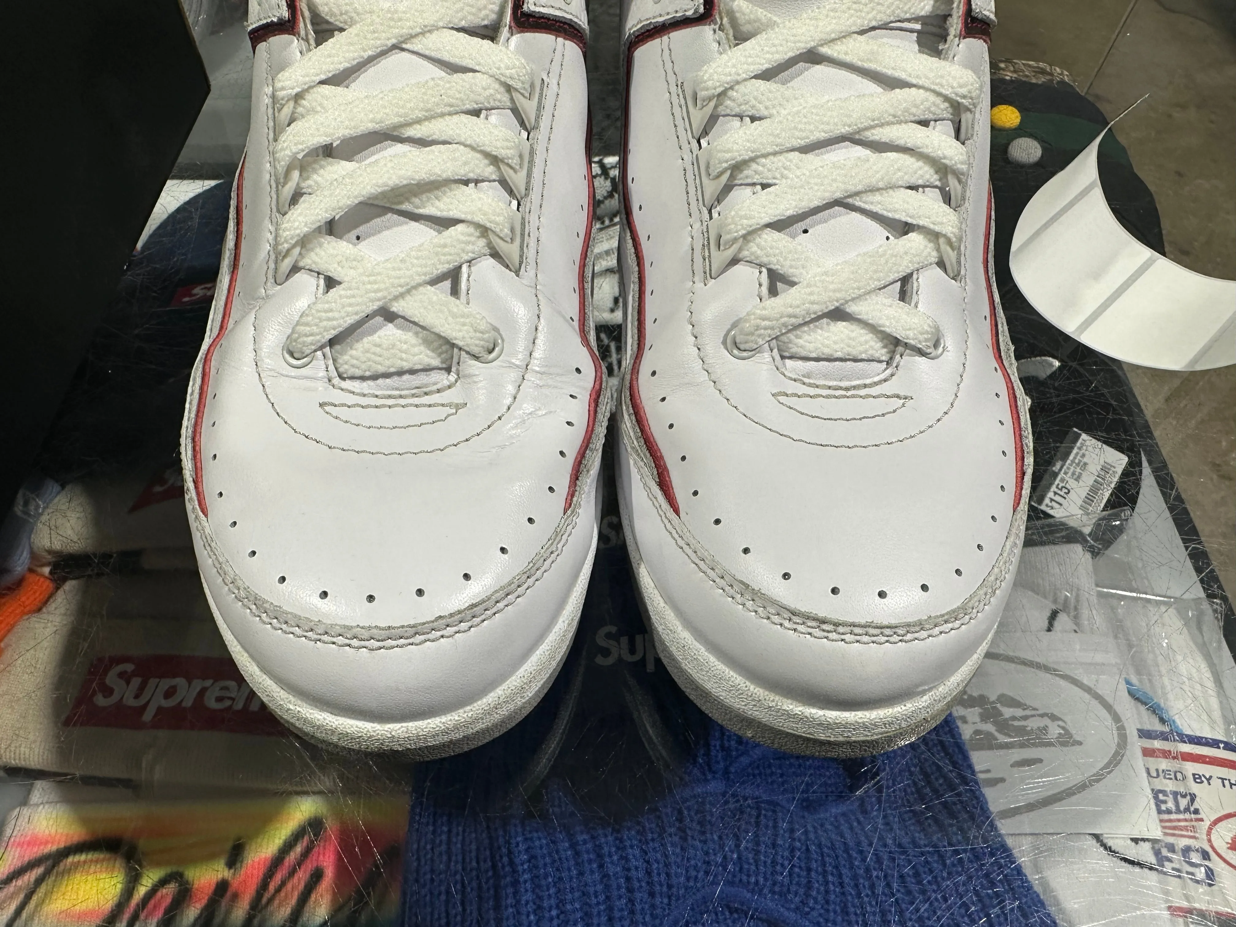 Air Jordan 2 Retro - White Red 2014 Size 10