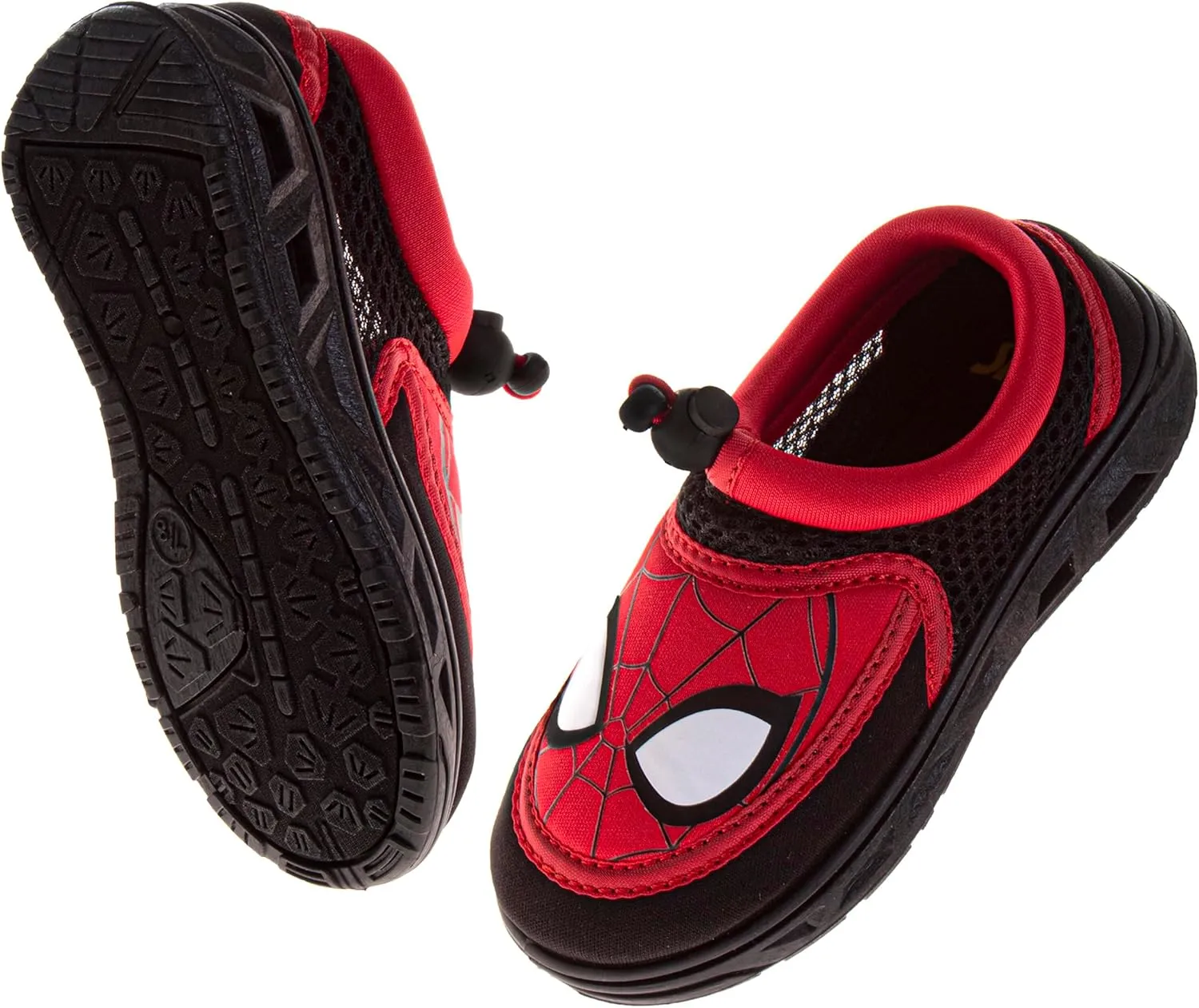 Josmo Boys Water Shoes - Sonic The Hedgehog Spiderman Ironman Captain America Hulk Thor Pool Aqua Socks Slip On Quick Dry (5-10 Toddlers / 11-12 Little Kids)