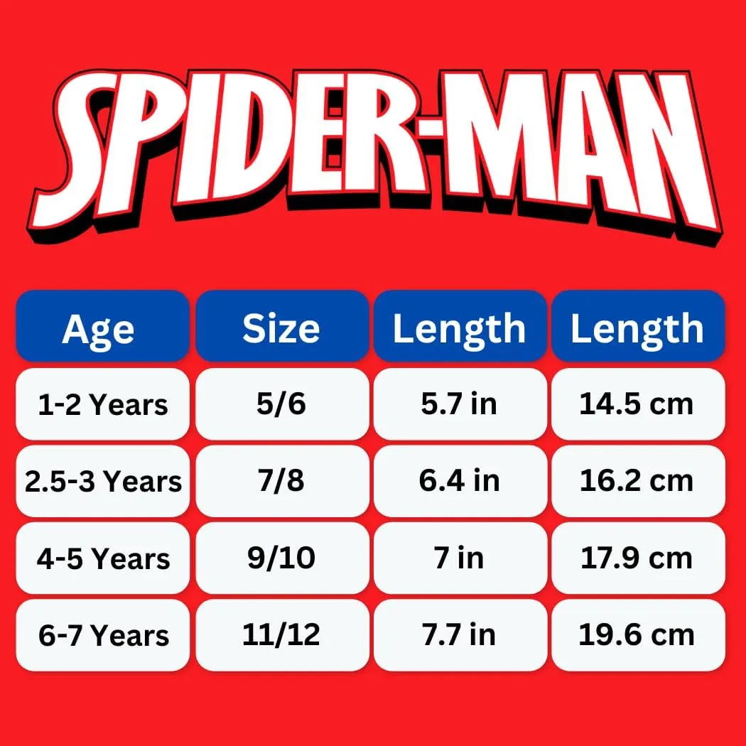 Josmo Boys Water Shoes - Sonic The Hedgehog Spiderman Ironman Captain America Hulk Thor Pool Aqua Socks Slip On Quick Dry (5-10 Toddlers / 11-12 Little Kids)
