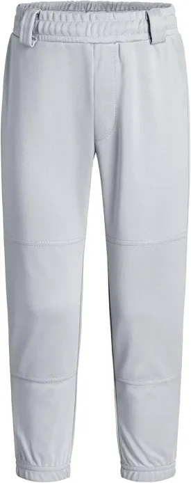 QBK 2T/3T/4T/5T to Youth Toddler Boys Baseball Pants Girl Softball Pants Kids Tee Ball Pants with Side Piping/Braid