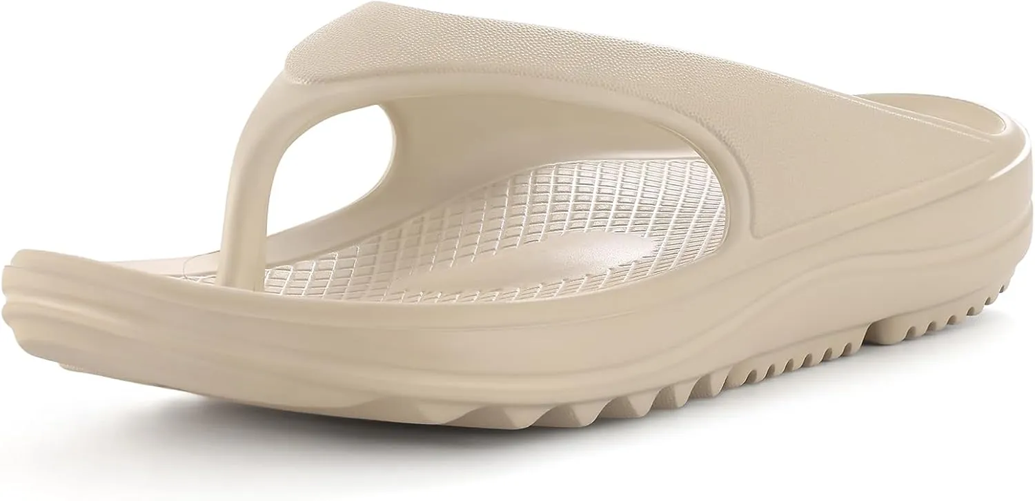 shevalues Orthopedic Sandals for Women Arch Support Recovery Flip Flops Pillow Soft Summer Beach Shoes