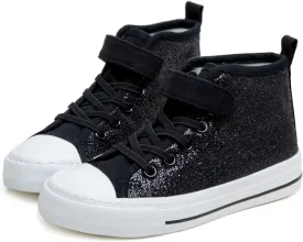 Toandon Kids Adorable Fashion High Top Casual Canvas Sneakers